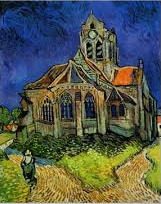 L'église d'Auvers sur Oise de Vincent Van Gogh